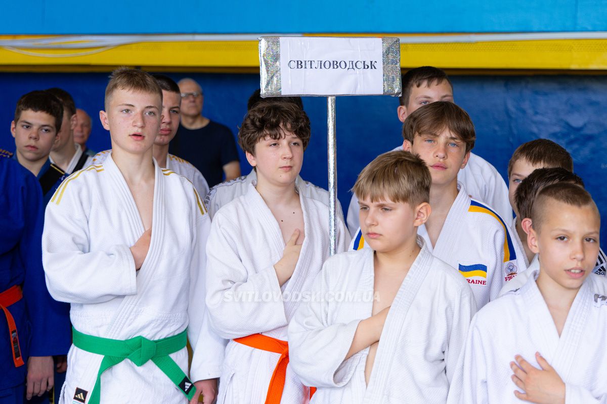 У Світловодську відбувся відкритий турнір з дзюдо, присвячений воїнам ЗСУ