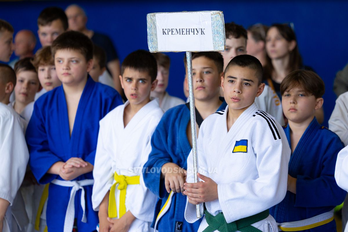 У Світловодську відбувся відкритий турнір з дзюдо, присвячений воїнам ЗСУ