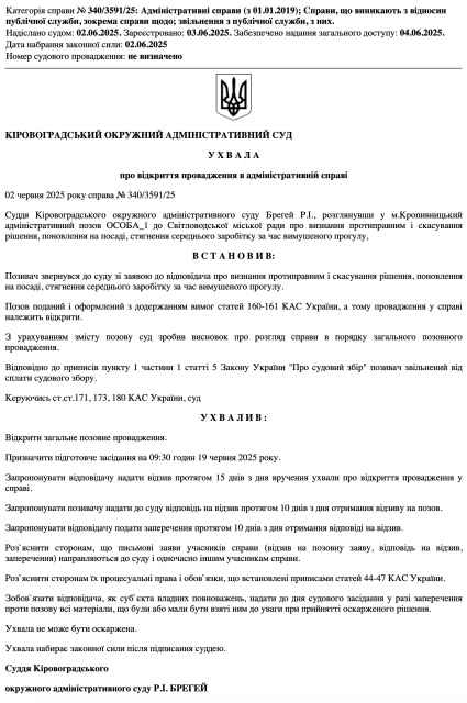 Андрій Маліцький подав до суду на міську раду — оскаржує свою відставку