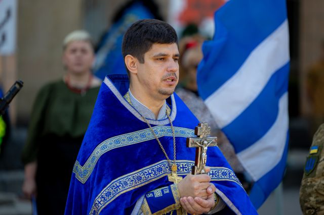 Світловодськ попрощався із загиблим захисником Олександром Півняком