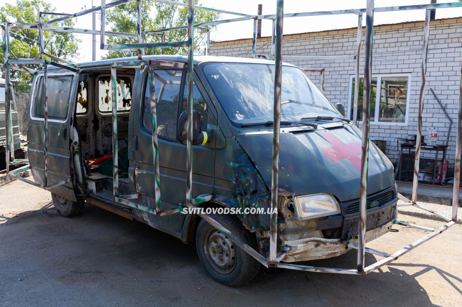 Волонтери зі Світловодська повернули до строю фронтовий евак побратима