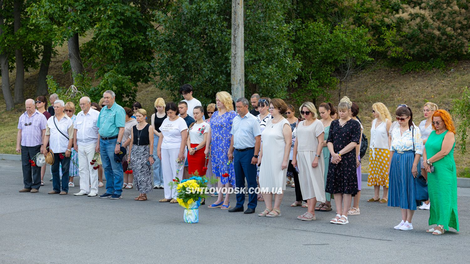 У Світловодську відзначили День Української Державності У Світловодську відзначили День Української Державності