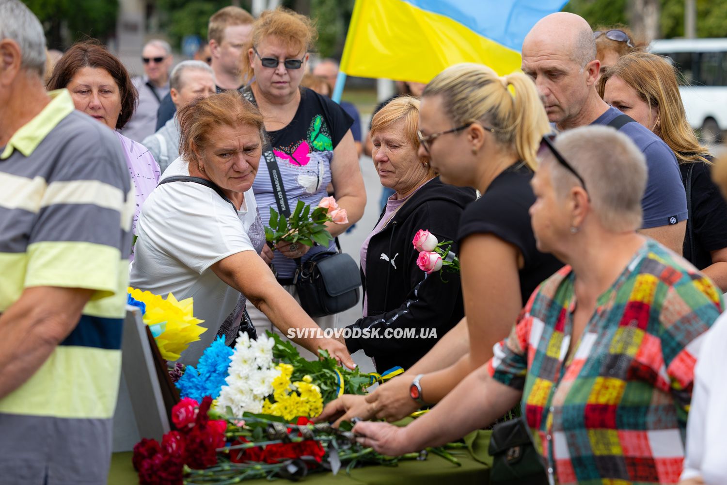 Світловодськ попрощався із загиблим воїном Сергієм Поліщуком