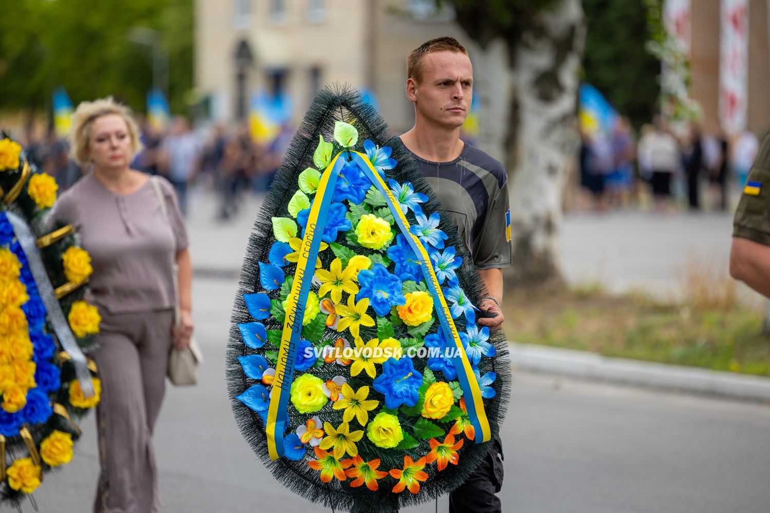 Світловодськ попрощався із загиблим воїном Сергієм Поліщуком