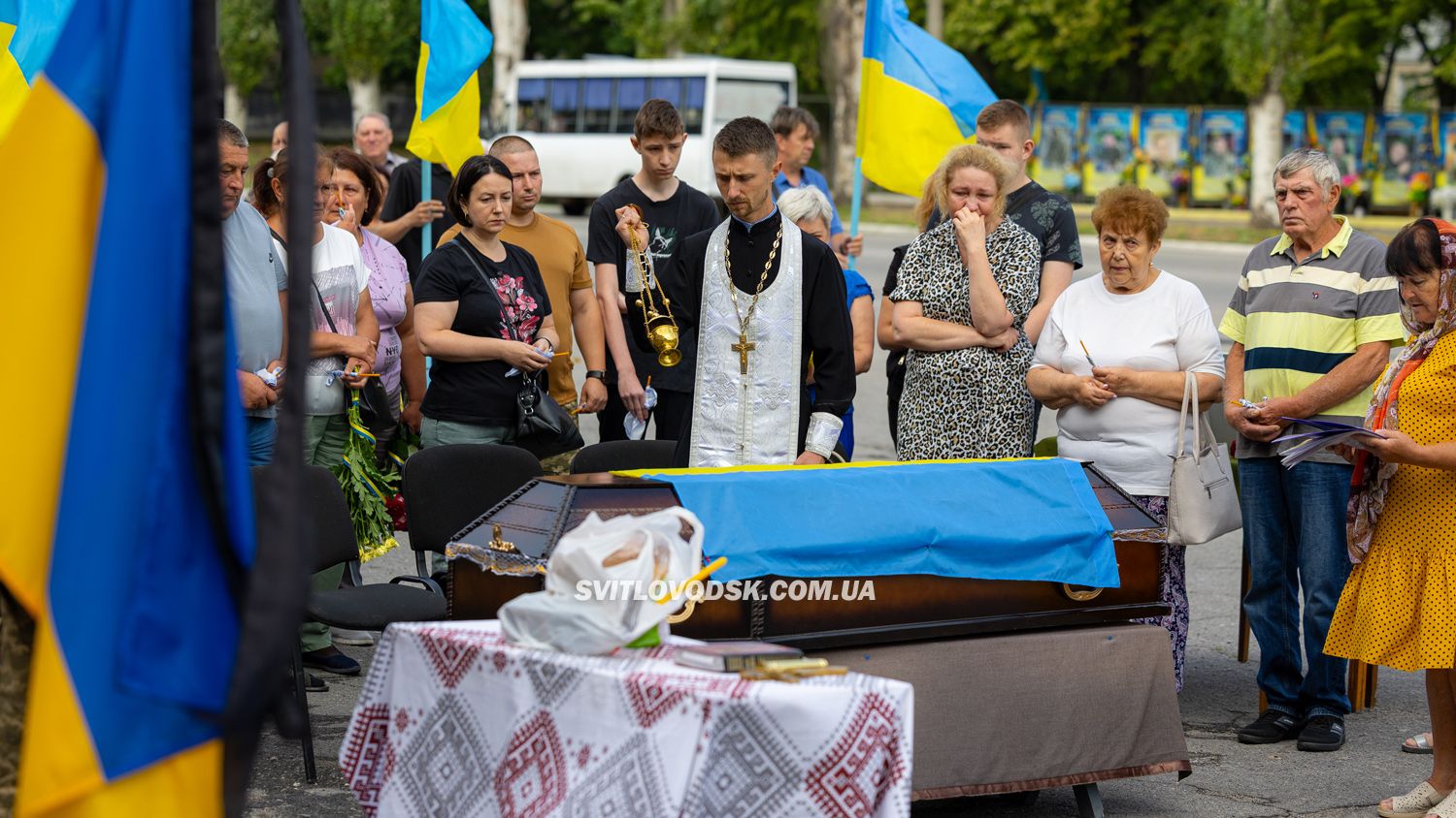 Світловодськ попрощався із загиблим воїном Сергієм Поліщуком