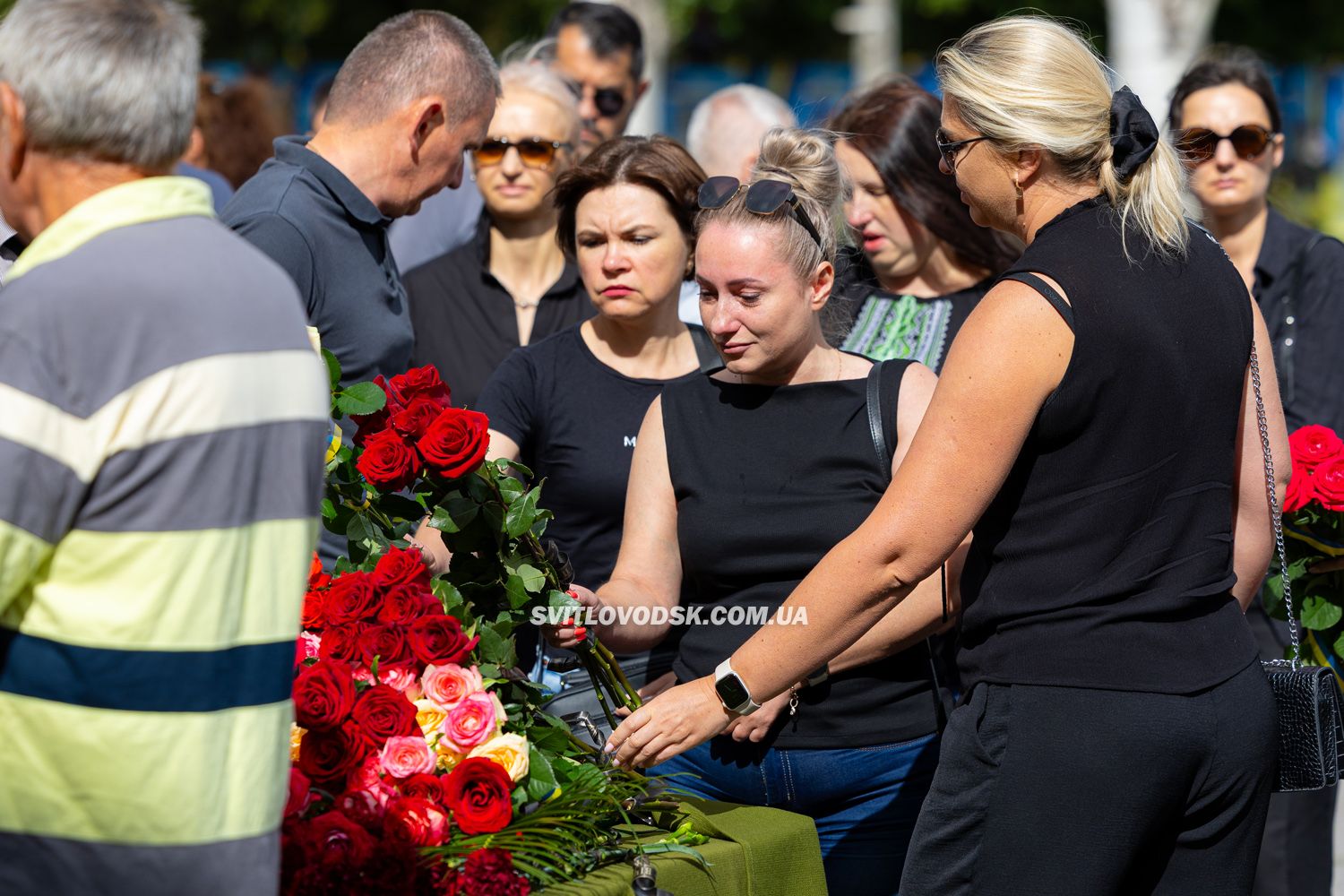 Світловодськ попрощався із загиблим воїном Сергієм Поліщуком