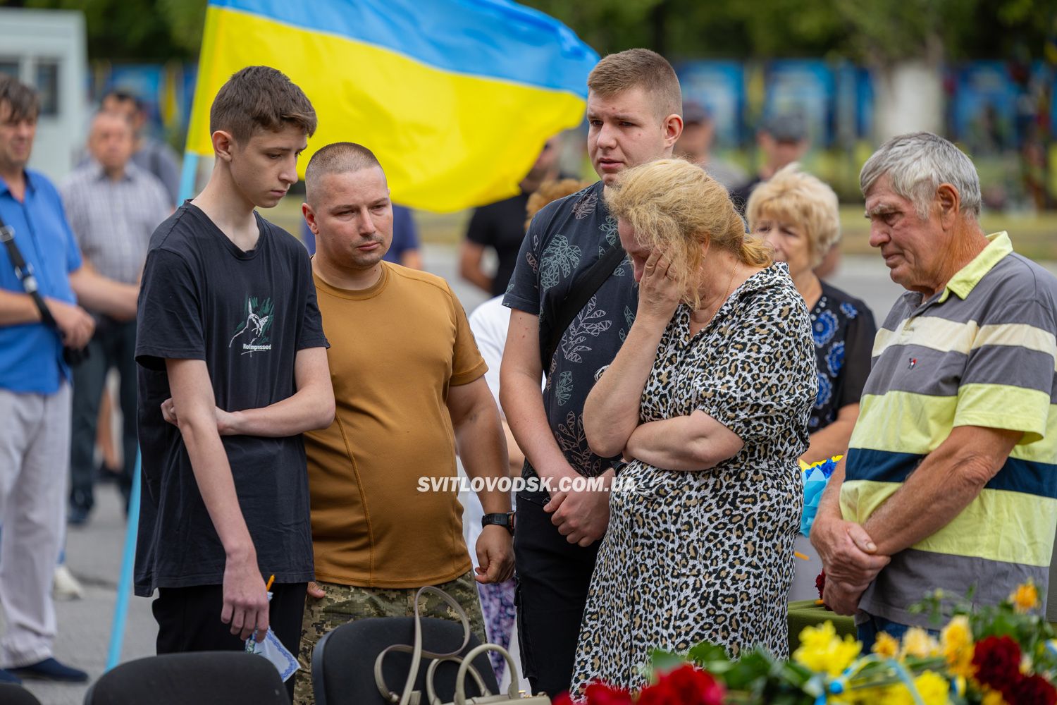 Світловодськ попрощався із загиблим воїном Сергієм Поліщуком