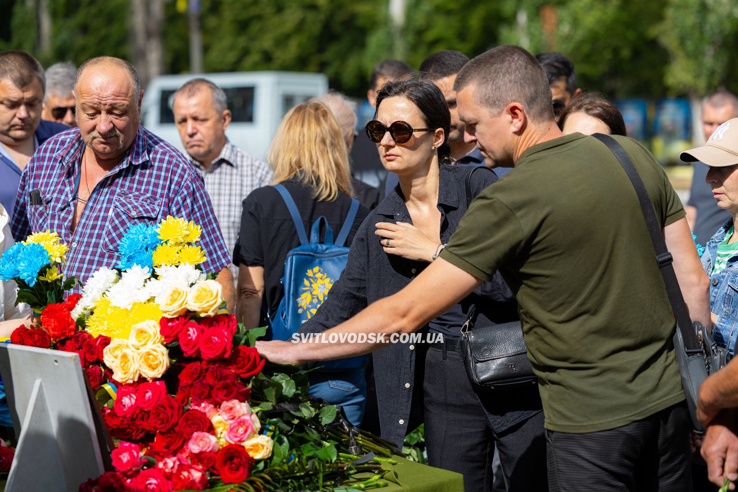 Світловодськ попрощався із загиблим воїном Сергієм Поліщуком