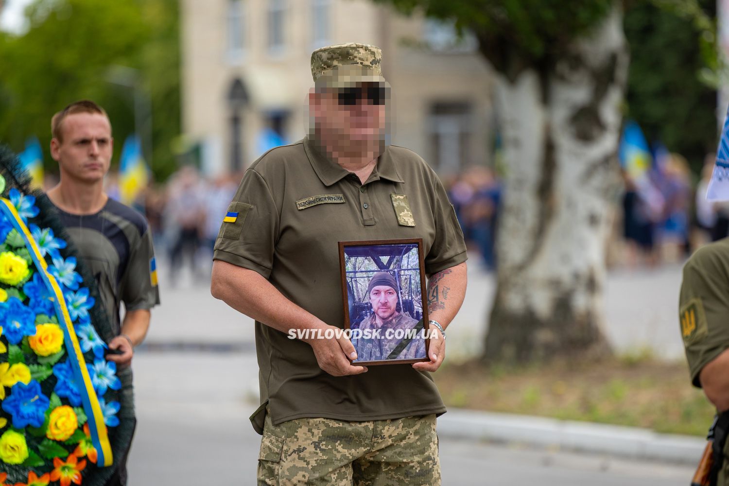 Світловодськ попрощався із загиблим воїном Сергієм Поліщуком