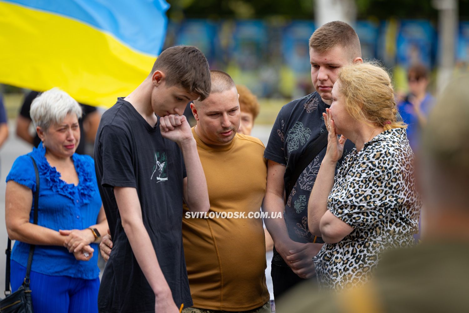 Світловодськ попрощався із загиблим воїном Сергієм Поліщуком