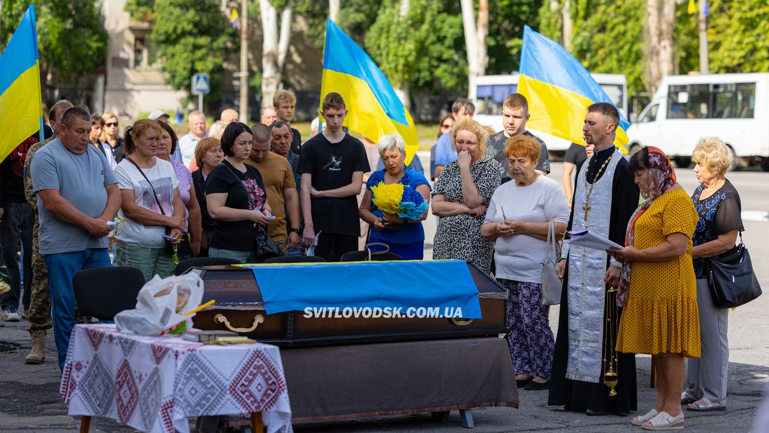 Світловодськ попрощався із загиблим воїном Сергієм Поліщуком