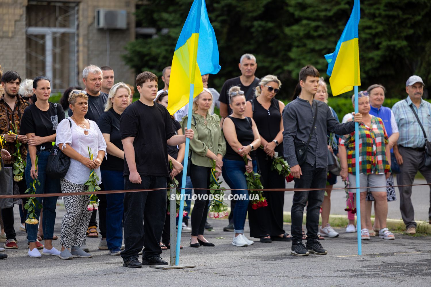 Світловодськ попрощався із загиблим воїном Сергієм Поліщуком