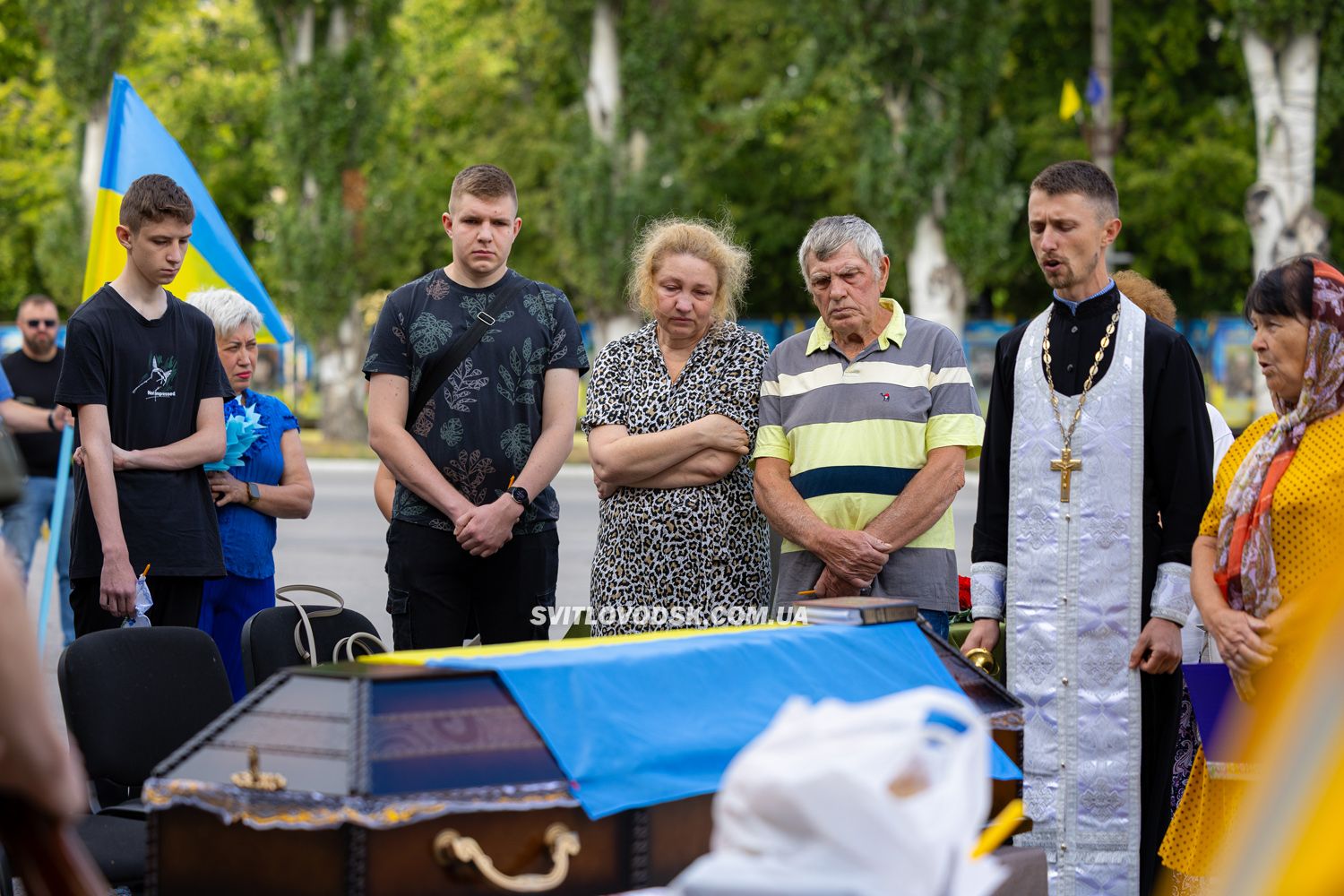 Світловодськ попрощався із загиблим воїном Сергієм Поліщуком