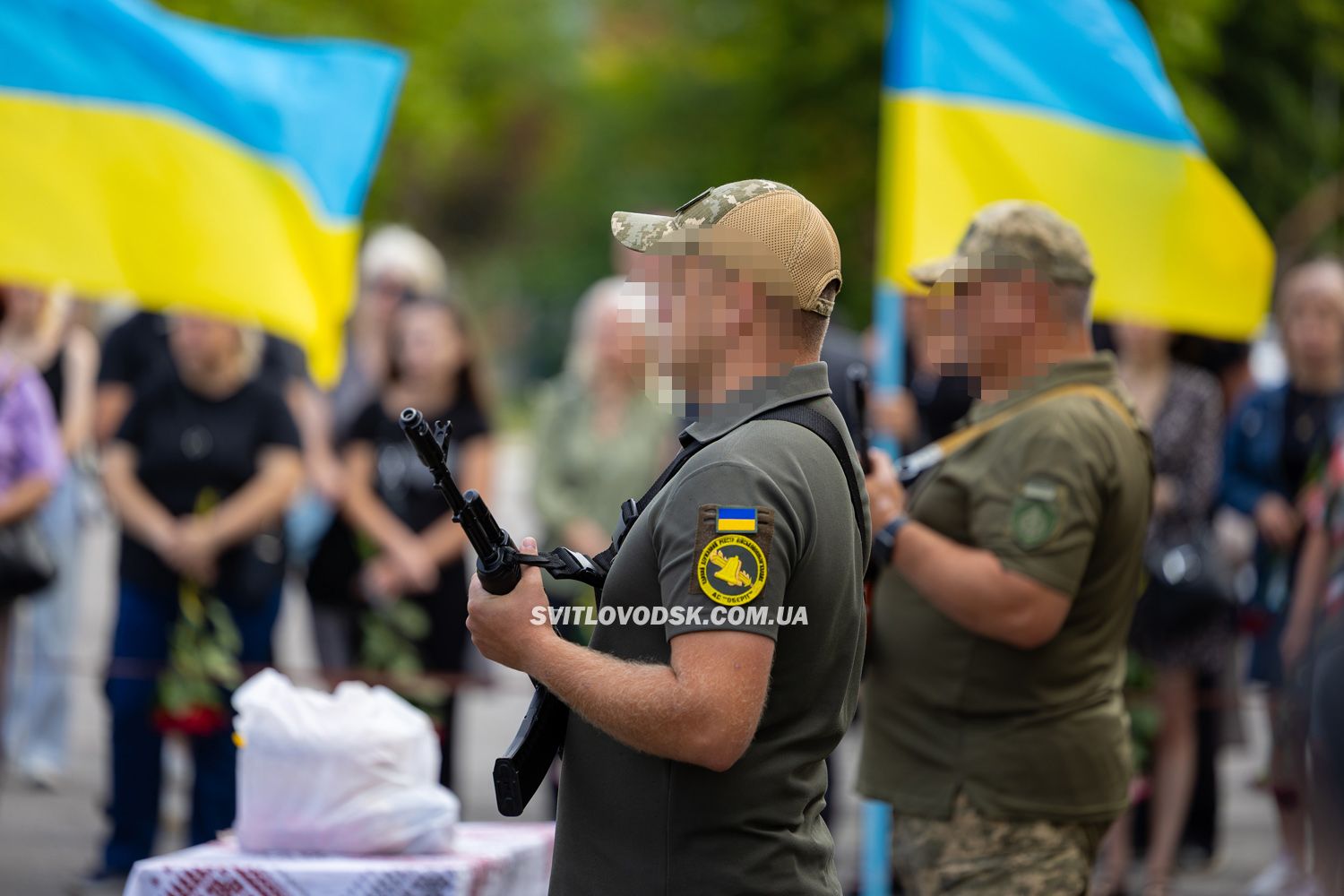 Світловодськ попрощався із загиблим воїном Сергієм Поліщуком