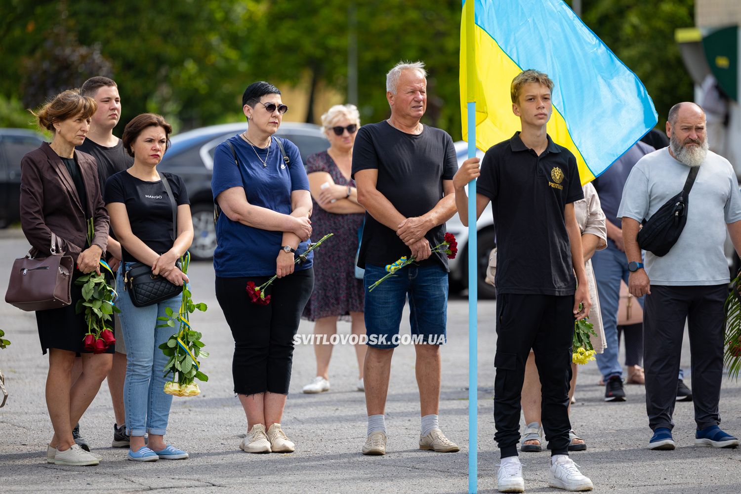 Світловодськ попрощався із загиблим воїном Сергієм Поліщуком