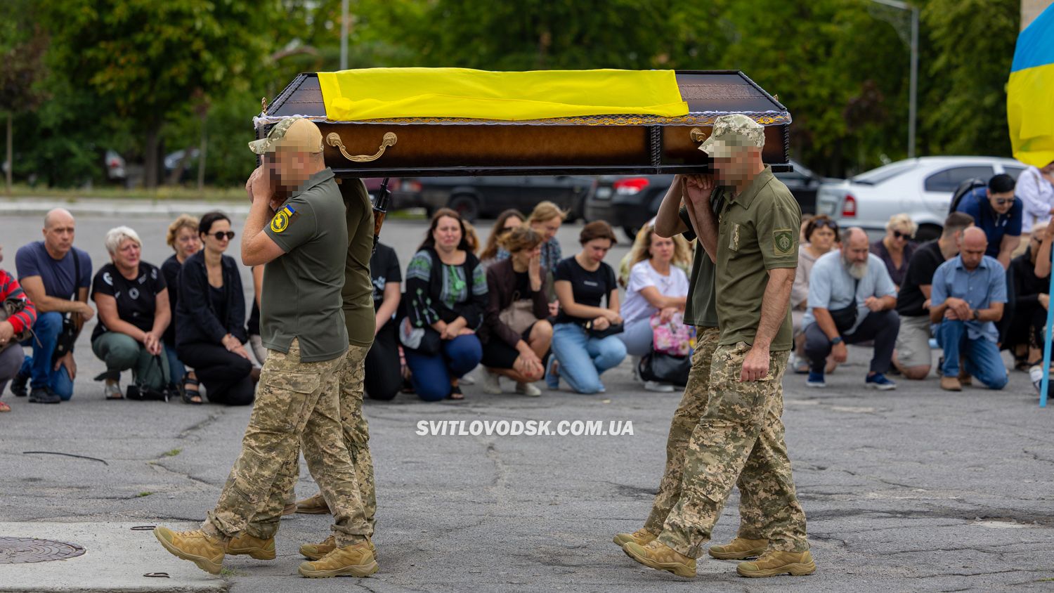 Світловодськ попрощався із загиблим воїном Сергієм Поліщуком