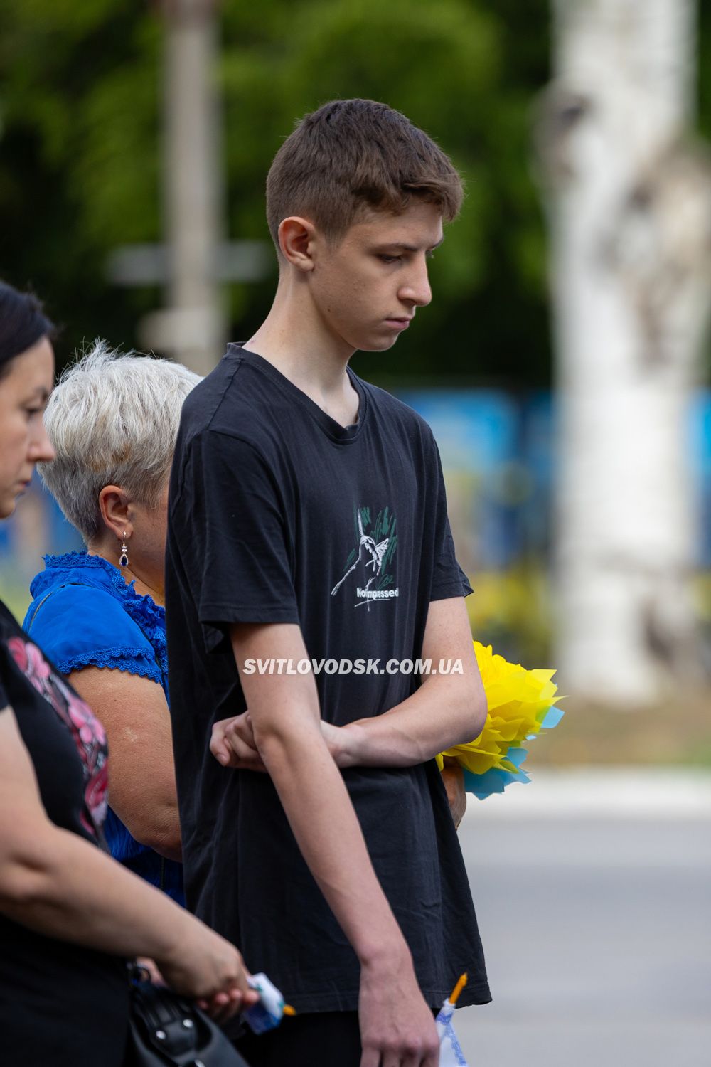 Світловодськ попрощався із загиблим воїном Сергієм Поліщуком