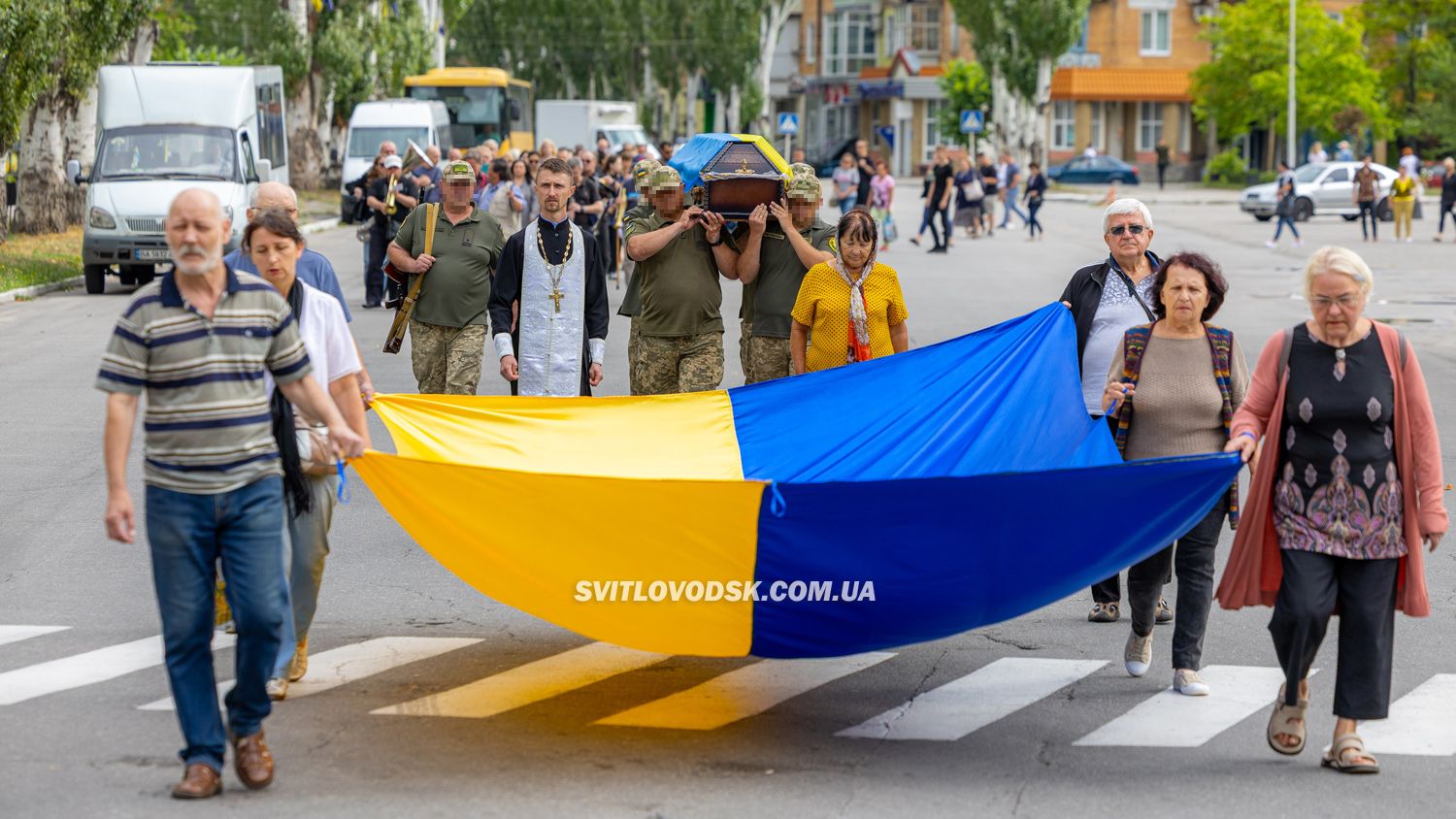 Світловодськ попрощався із загиблим воїном Сергієм Поліщуком
