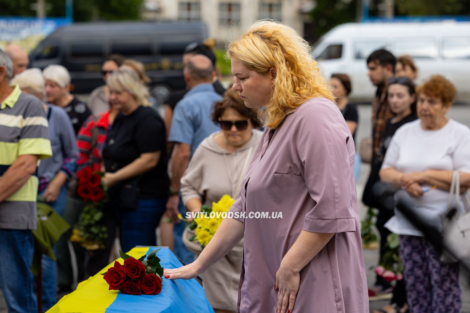 Світловодськ попрощався із загиблим воїном Сергієм Поліщуком