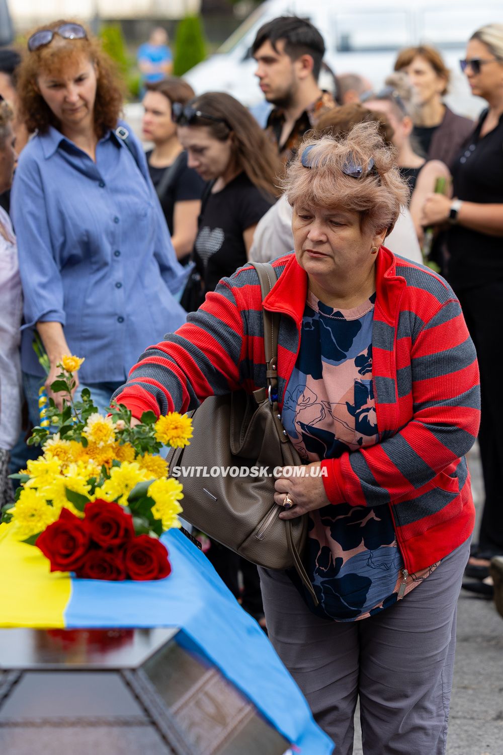 Світловодськ попрощався із загиблим воїном Сергієм Поліщуком