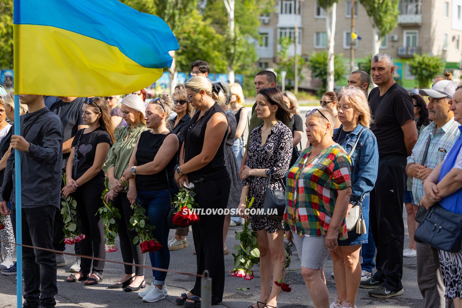 Світловодськ попрощався із загиблим воїном Сергієм Поліщуком