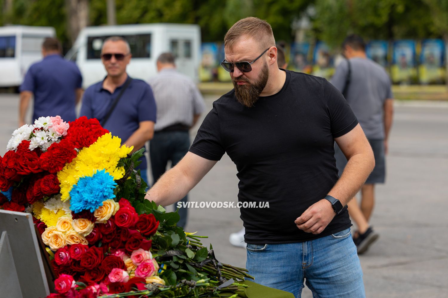 Світловодськ попрощався із загиблим воїном Сергієм Поліщуком