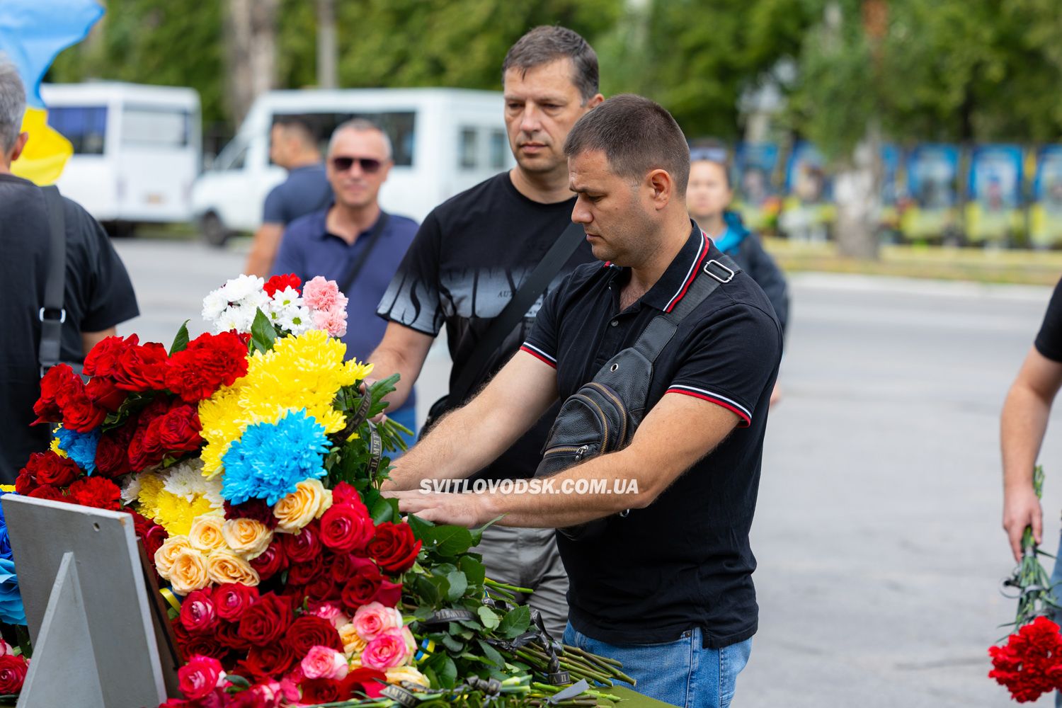 Світловодськ попрощався із загиблим воїном Сергієм Поліщуком