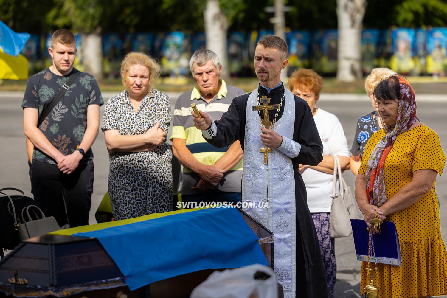 Світловодськ попрощався із загиблим воїном Сергієм Поліщуком