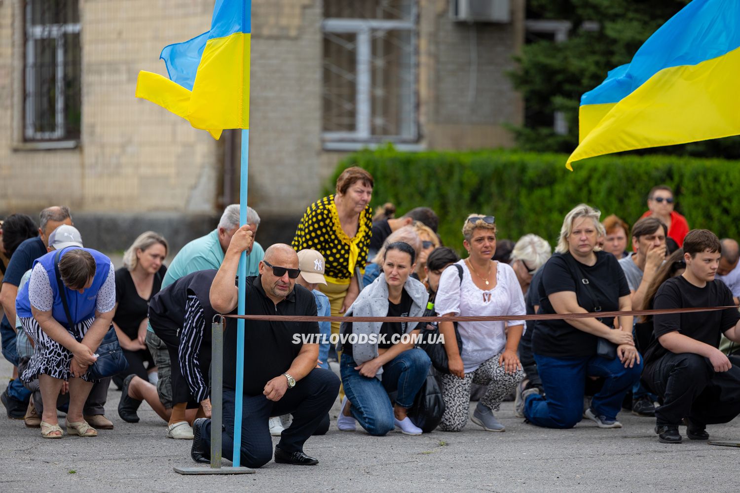 Світловодськ попрощався із загиблим воїном Сергієм Поліщуком