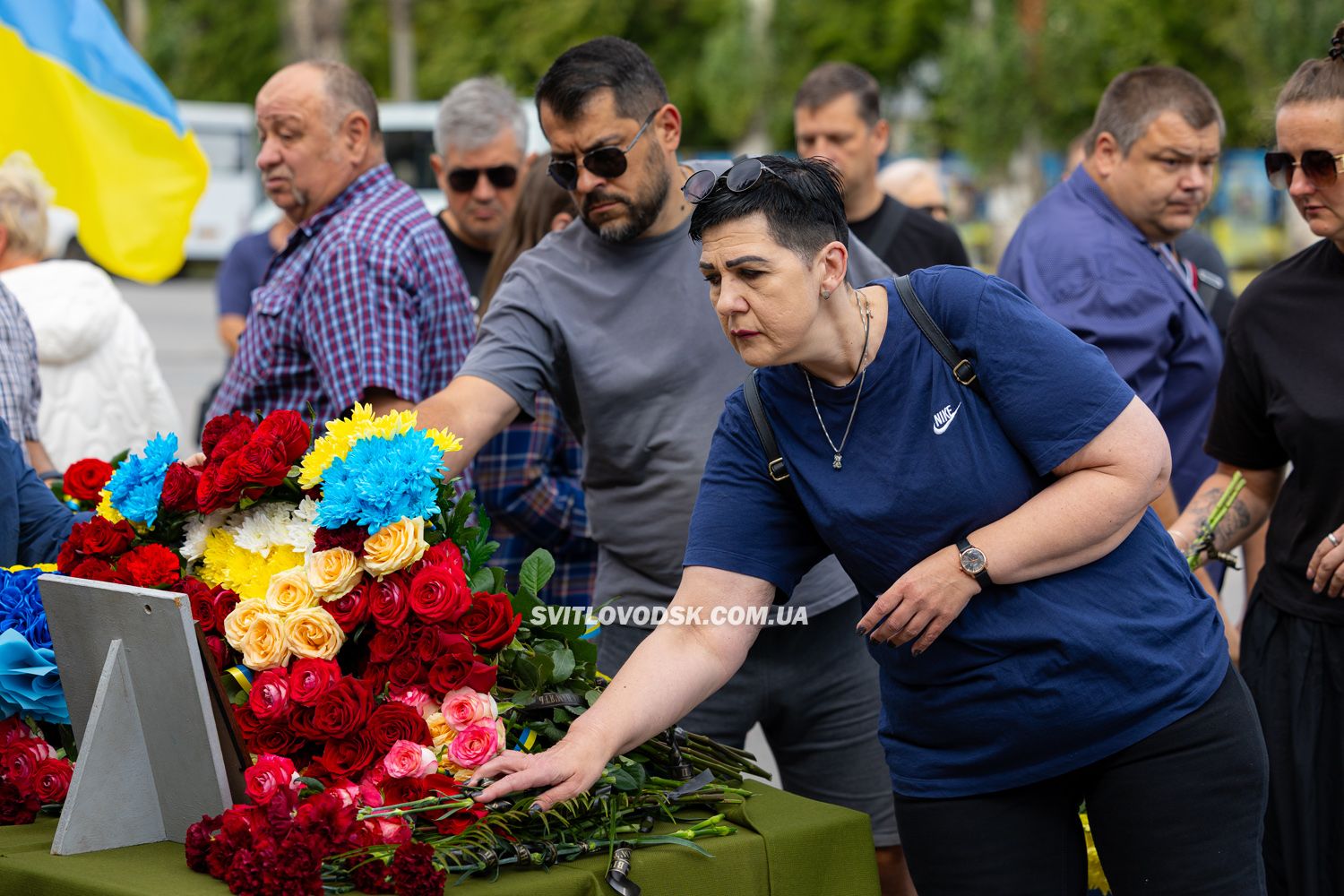 Світловодськ попрощався із загиблим воїном Сергієм Поліщуком