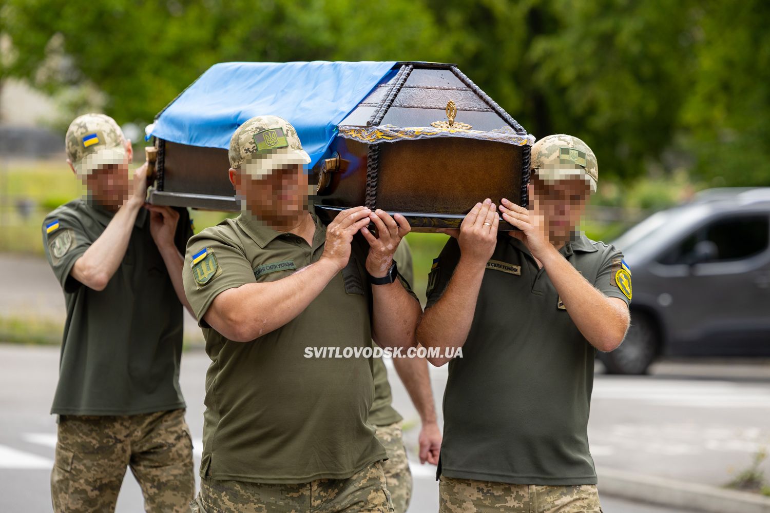 Світловодськ попрощався із загиблим воїном Сергієм Поліщуком