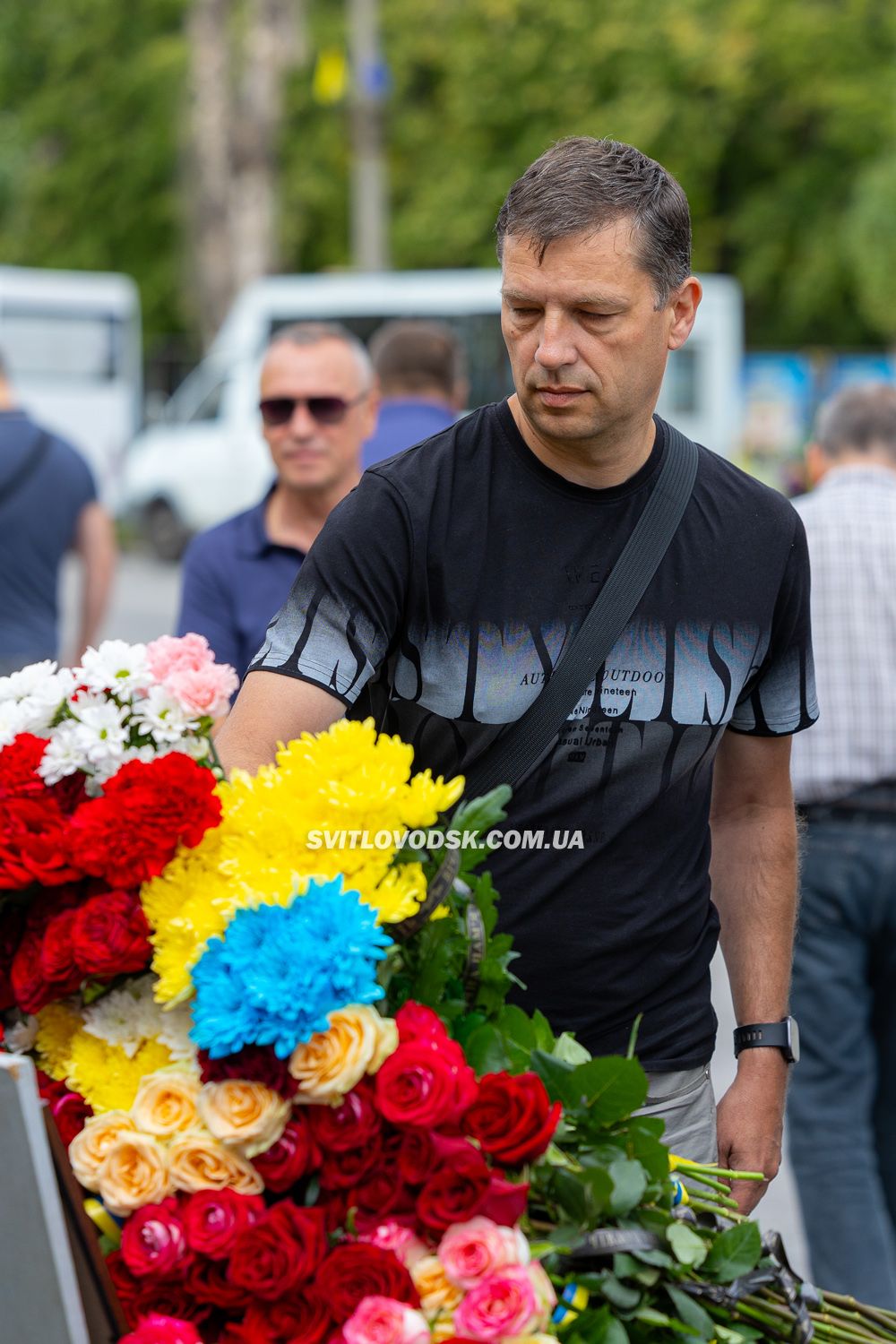 Світловодськ попрощався із загиблим воїном Сергієм Поліщуком