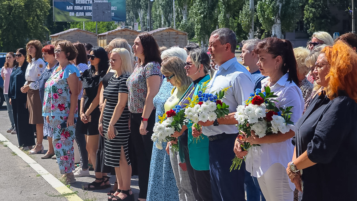 У Світловодську вшанували Державний Прапор України У Світловодську вшанували Державний Прапор України