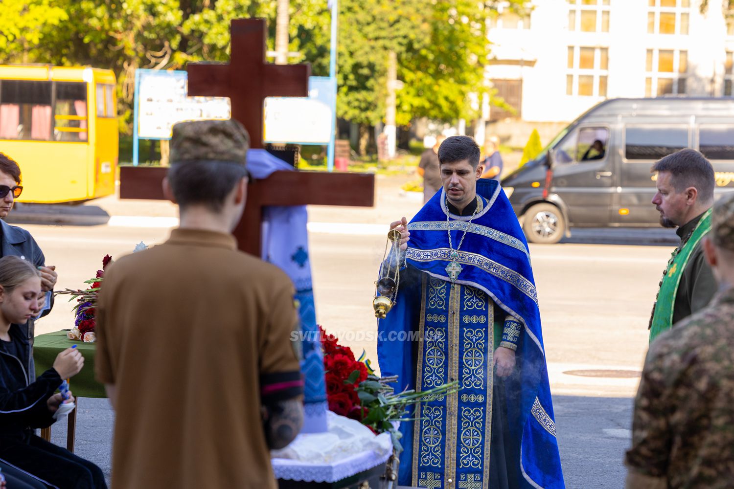 Світловодськ провів в останню путь захисника України Семена Котова Світловодськ провів в останню путь захисника України Семена Котова