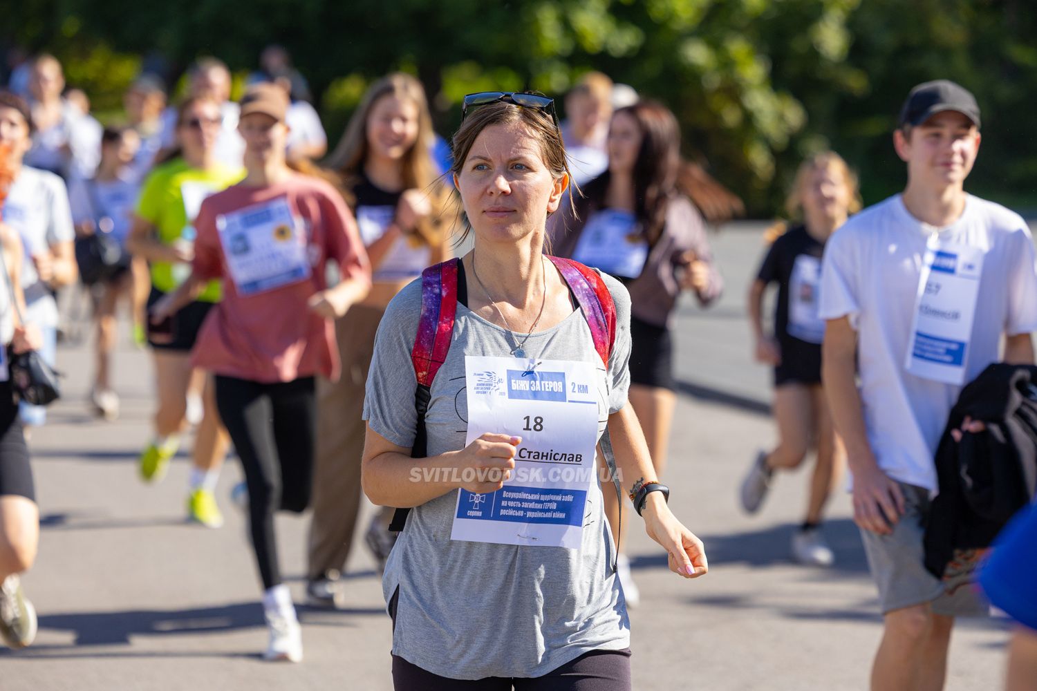 Понад 300 світловодців долучилися до забігу пам'яті загиблих героїв Понад 300 світловодців долучилися до забігу пам'яті загиблих героїв