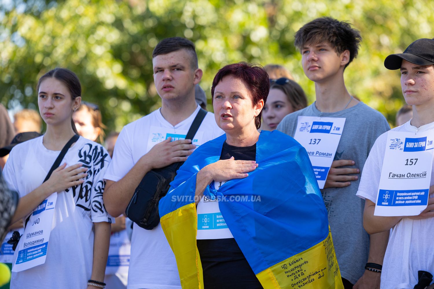 Понад 300 світловодців долучилися до забігу пам'яті загиблих героїв Понад 300 світловодців долучилися до забігу пам'яті загиблих героїв