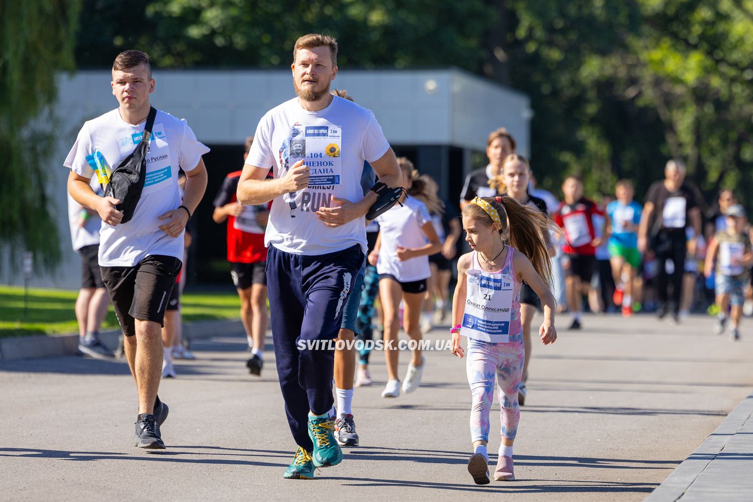 Понад 300 світловодців долучилися до забігу пам'яті загиблих героїв Понад 300 світловодців долучилися до забігу пам'яті загиблих героїв