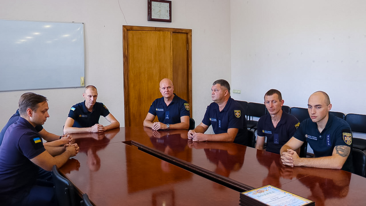 У Світловодській міській раді відзначили рятувальників із нагоди професійного свята