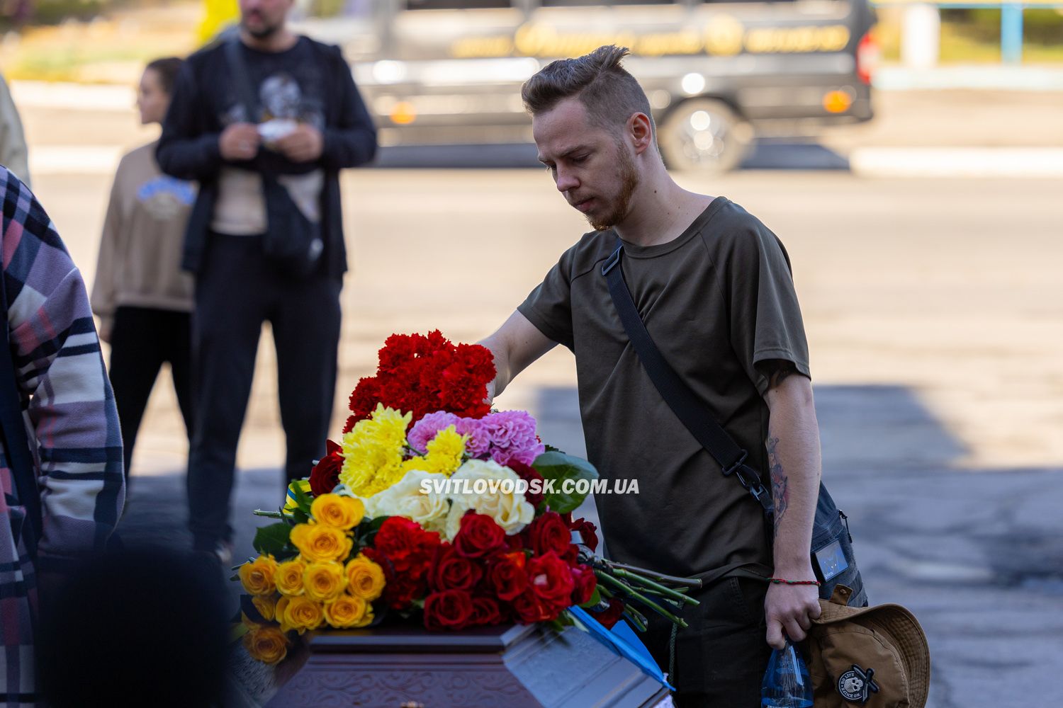 Світловодськ попрощався із 28-річним захисником України Олексієм Гачаном