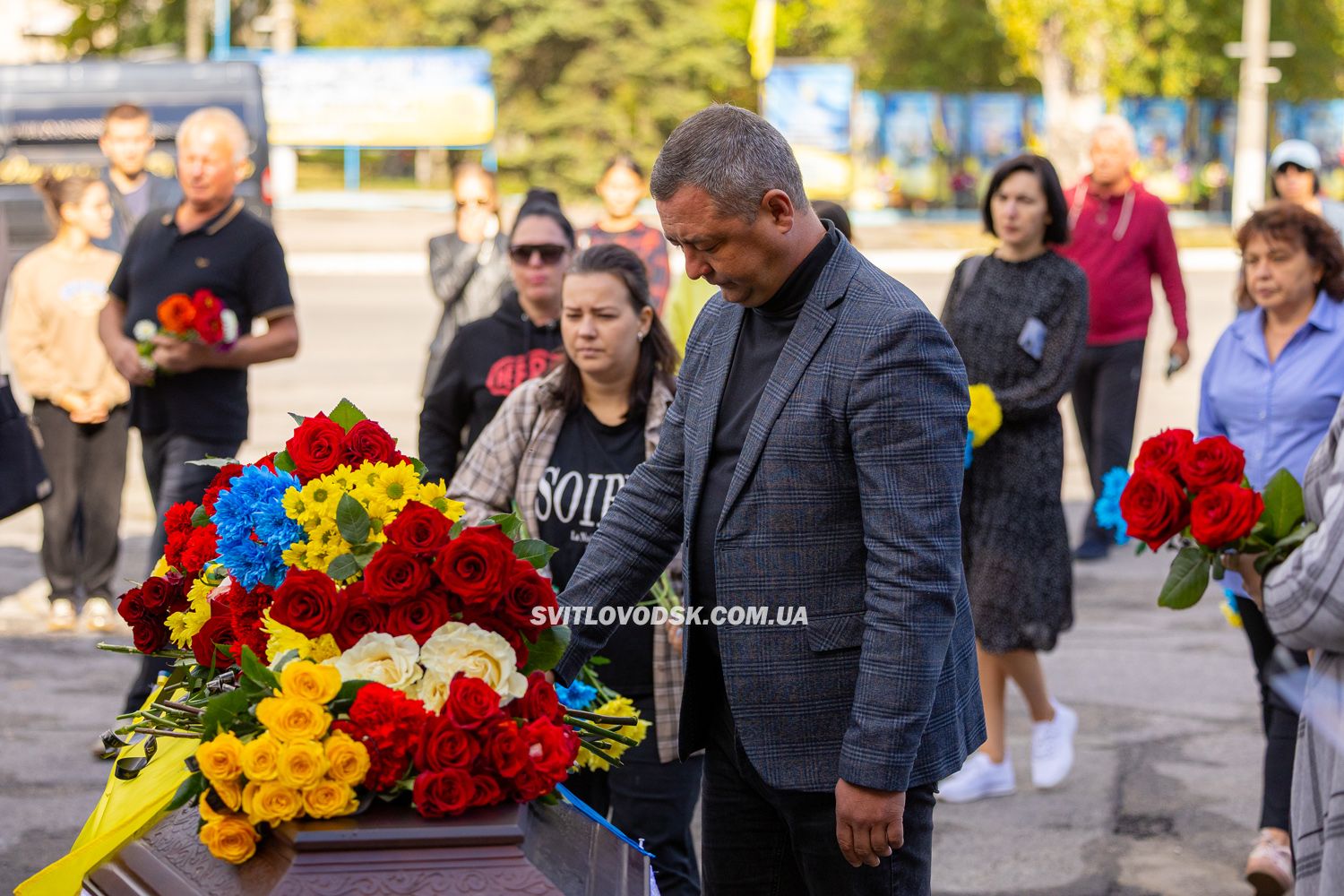Світловодськ попрощався із 28-річним захисником України Олексієм Гачаном