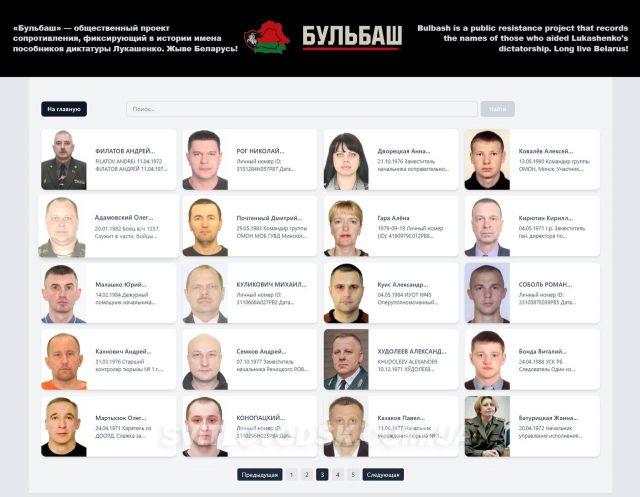 Білоруси створили свого "Миротворця"