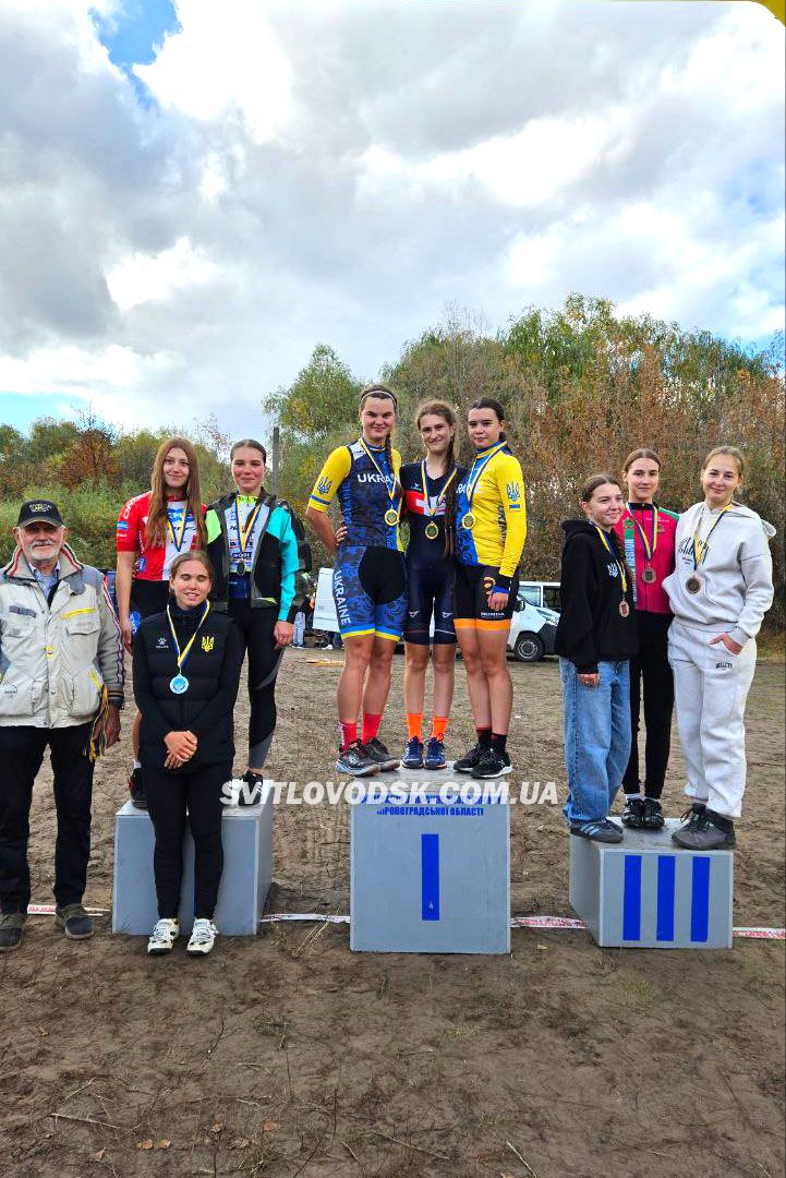 Анастасія Довганюк — чемпіонка України з велокросу серед юніорок! Анастасія Довганюк — чемпіонка України з велокросу серед юніорок!