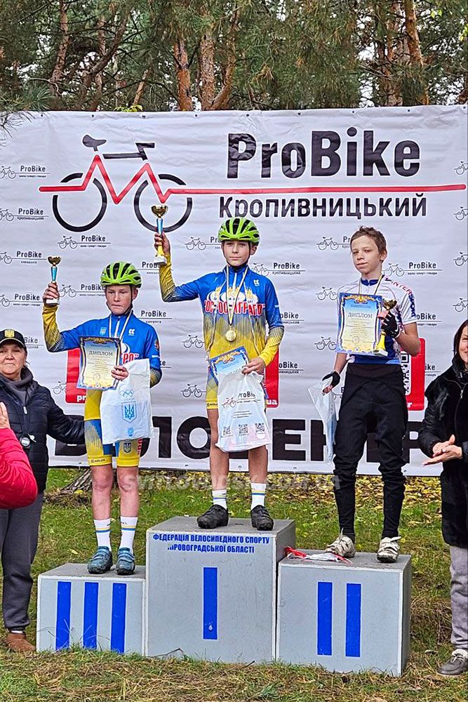 Світловодські велосипедисти гідно виступили на чемпіонаті області