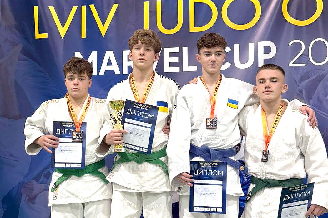 Світловодські дзюдоїсти вибороли медалі на Всеукраїнському турнірі у Львові