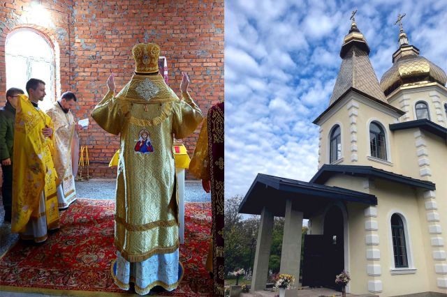 У Світловодську архієпископ Марк звершив літургію в недобудованому храмі Святителя Миколая У Світловодську архієпископ Марк звершив літургію в недобудованому храмі Святителя Миколая