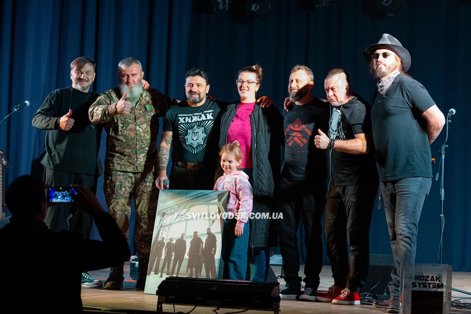 Три години патріотичної прокачки та професійне музикування: свій 436-й концерт Kozak System зіграв у Світловодську