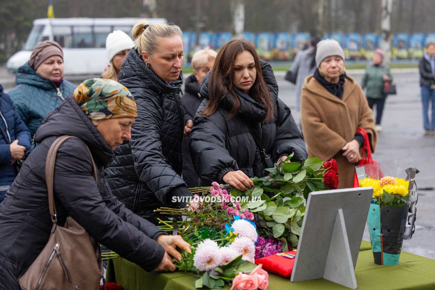 Світловодськ попрощався із загиблим захисником України Русланом Сорокою
