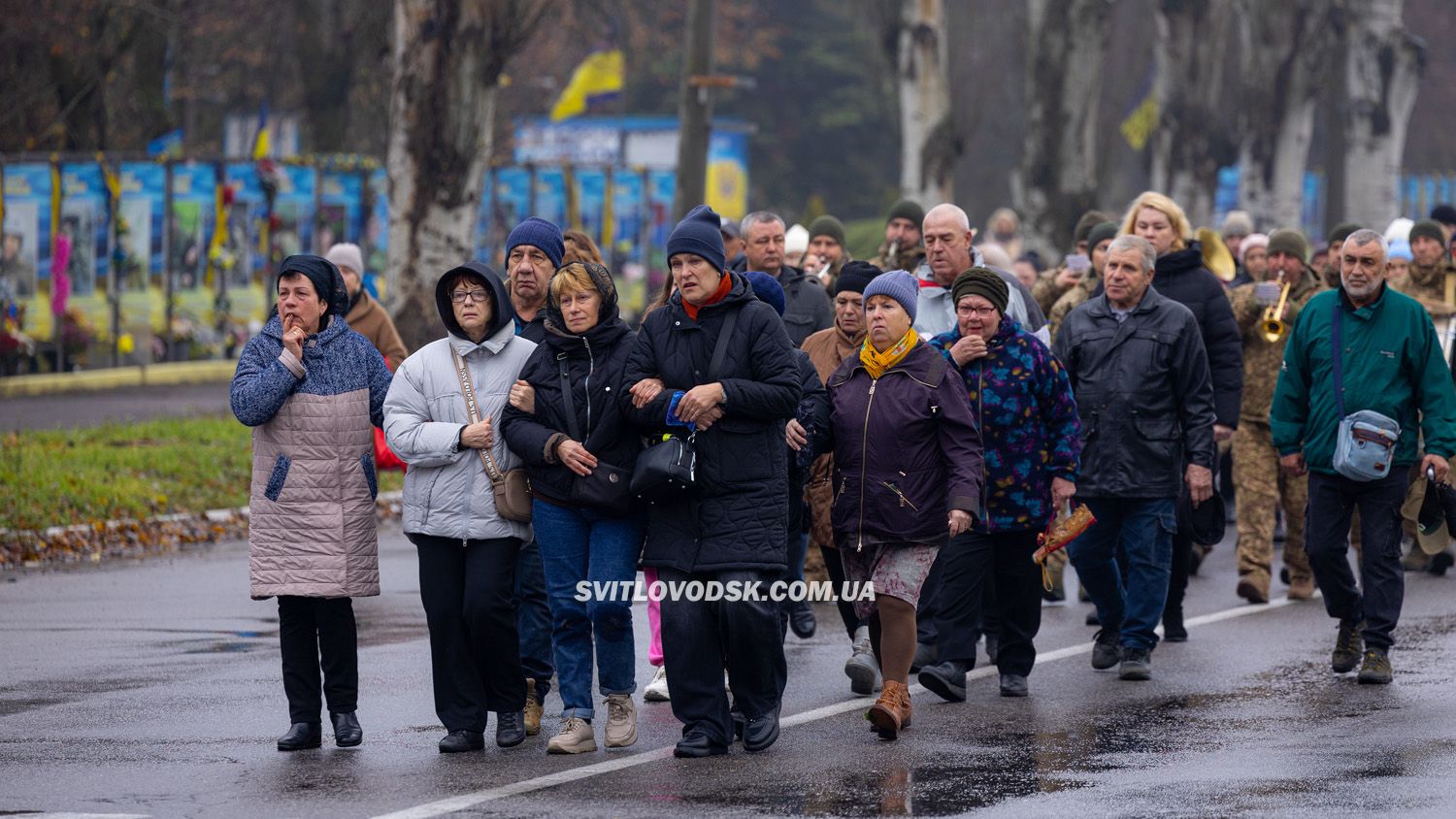 Світловодськ попрощався із загиблим захисником України Русланом Сорокою