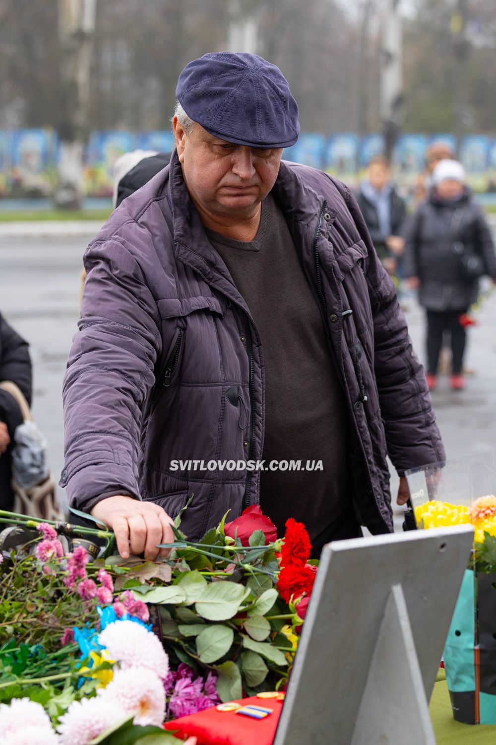 Світловодськ попрощався із загиблим захисником України Русланом Сорокою