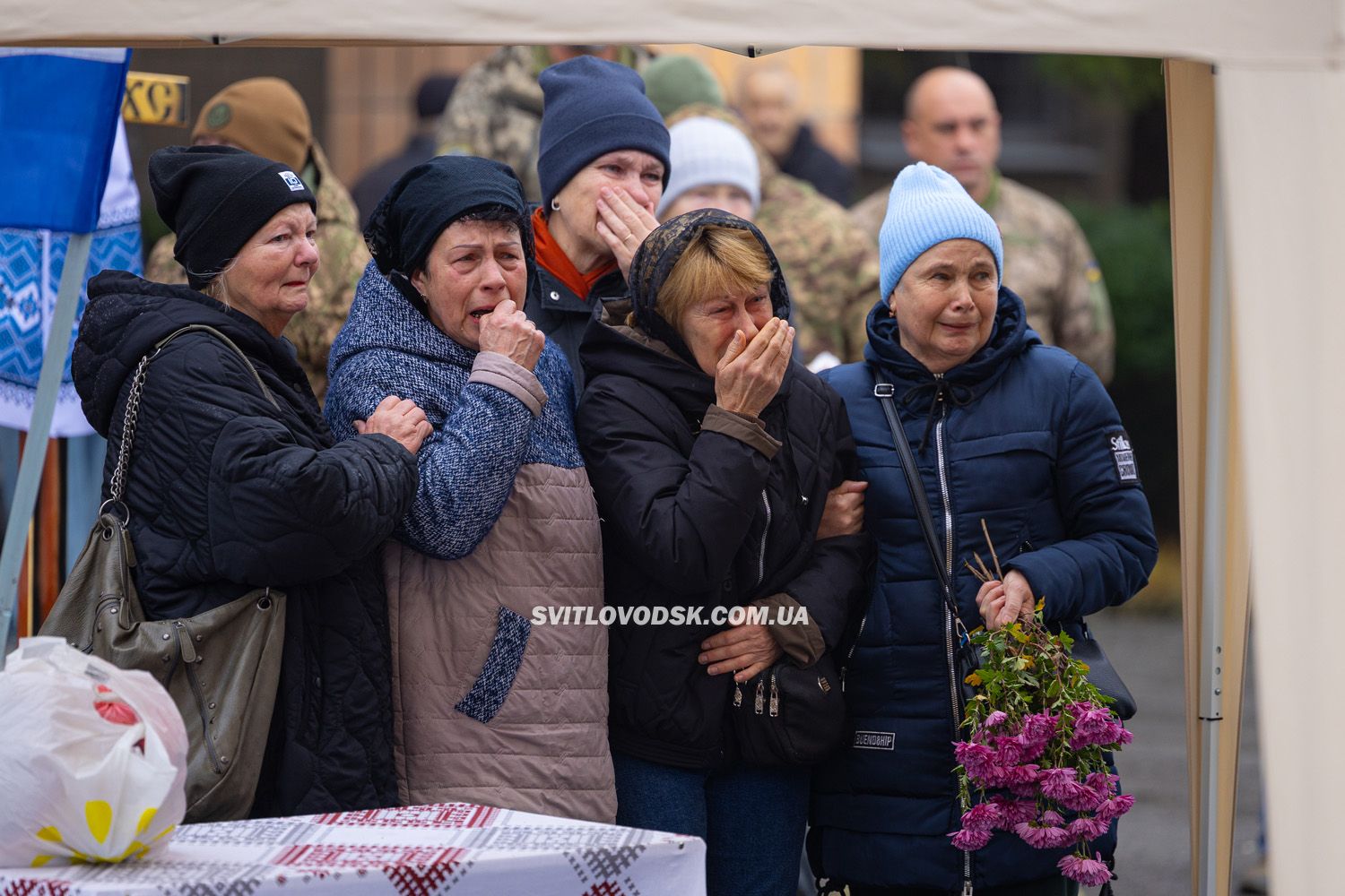 Світловодськ попрощався із загиблим захисником України Русланом Сорокою
